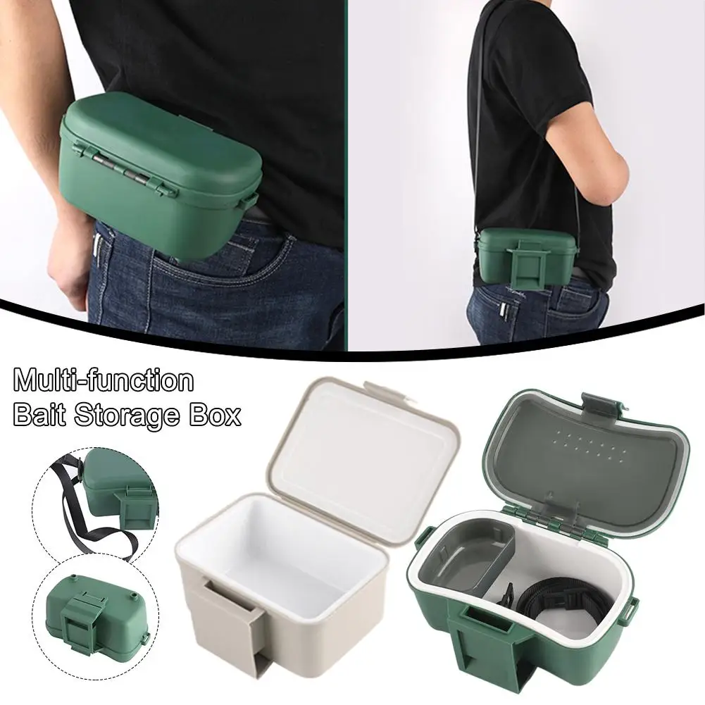 Изолированный держатель для приманки многофункциональный ящик хранения дышащий