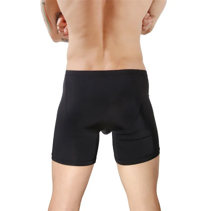 Большая сумка нижнее белье мужские боксеры пуш-ап длинные шорты ледяные шелковые