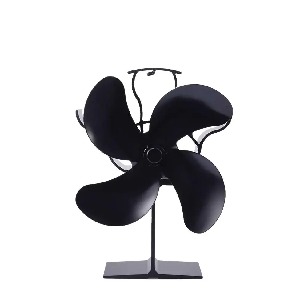

Fireplace Heat Powered Stove Fan Wood Log Burner Quiet Heat Distribution Fireplace Fan Firewood Stove Fan For Home