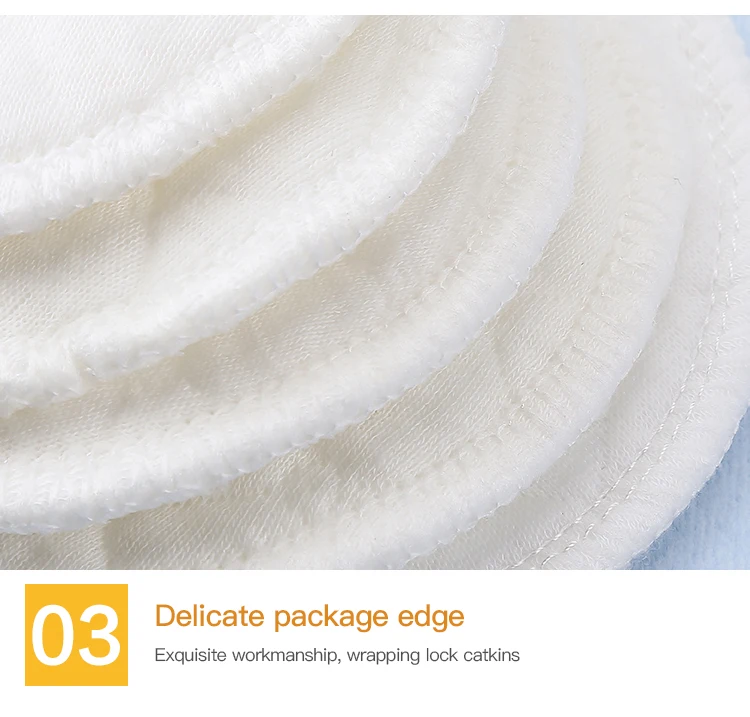 

4 Washable Breathable Absorbency Breast Pads Anti-overflow Maternity Nursing Pad Baby Feeding Breastfeeding Mom