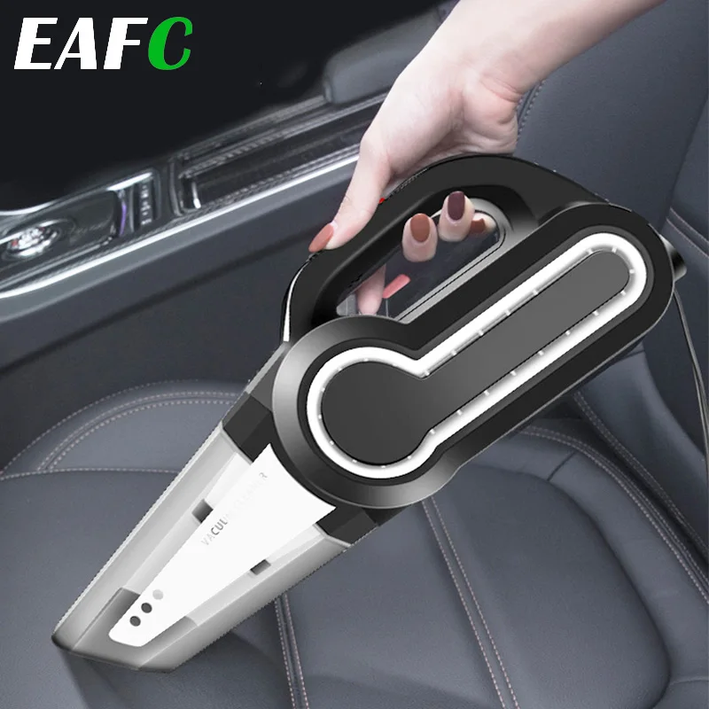 4 в 1 автомобильный пылесос ручной насос для накачивания шин с светодиодный