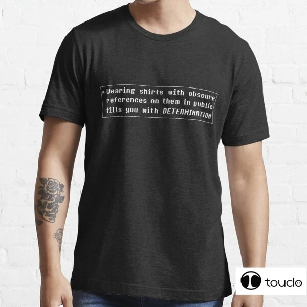 

Undertale Determination In Public Tee Shirt Men'S Summer T Shirt 3D Printed Tshirts Short Sleeve Tshirt Men/Women T-Shirt Unisex