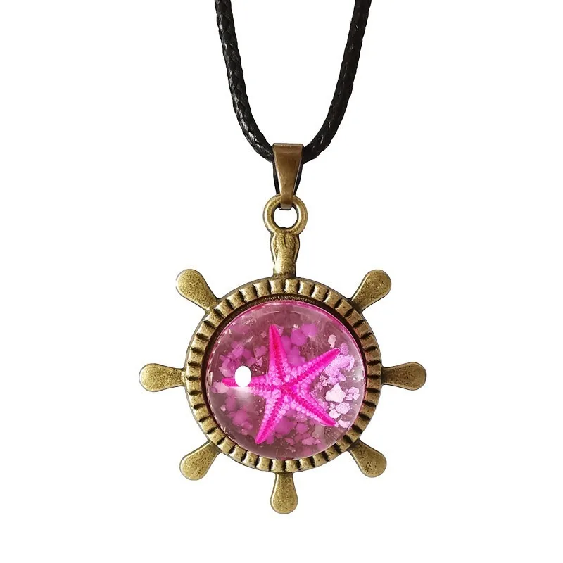 Светящийся руль настоящая Морская звезда светится в темные украшения подарок