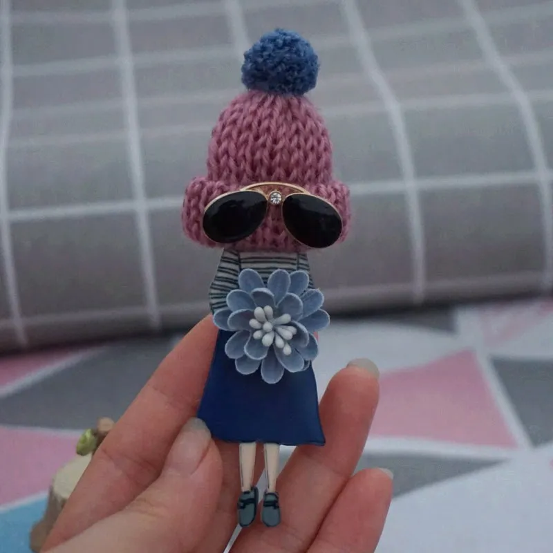 Женская Брошь для девушек акриловая брошь значки на одежду заколки лацкан рюкзак