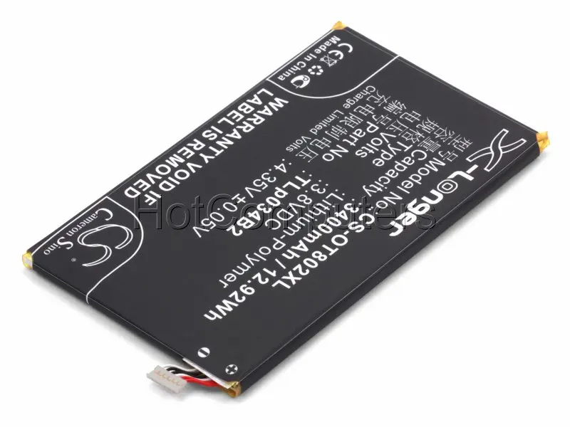 Аккумулятор для телефона Alcatel One Touch Hero 8020D (TLp034B2) Аккумулятор для телефона Alcatel One Touch Hero 8020D (TLp034B2)