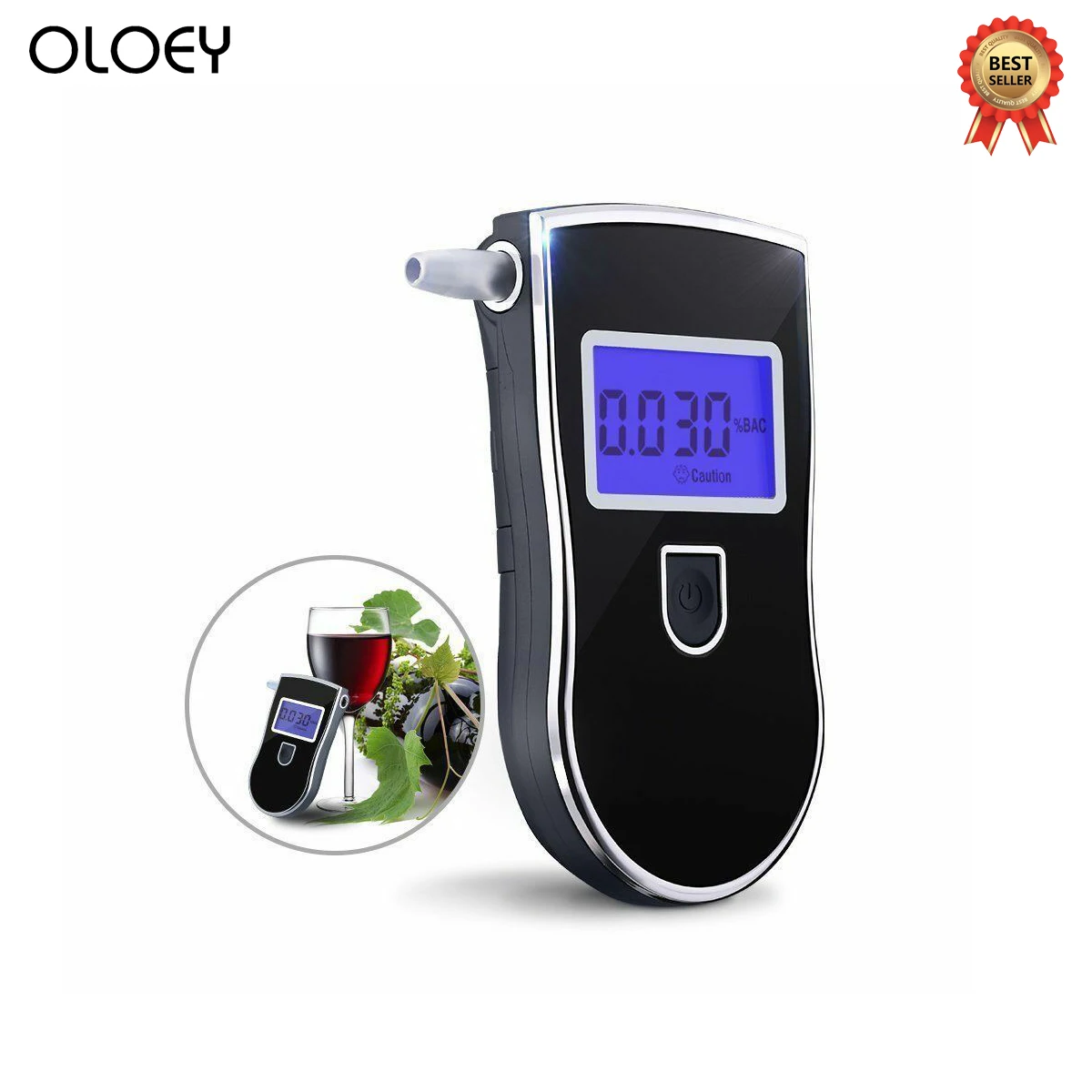 Профессиональный полицейский цифровой алкотестер AT818 хит продаж новинка 2019 |