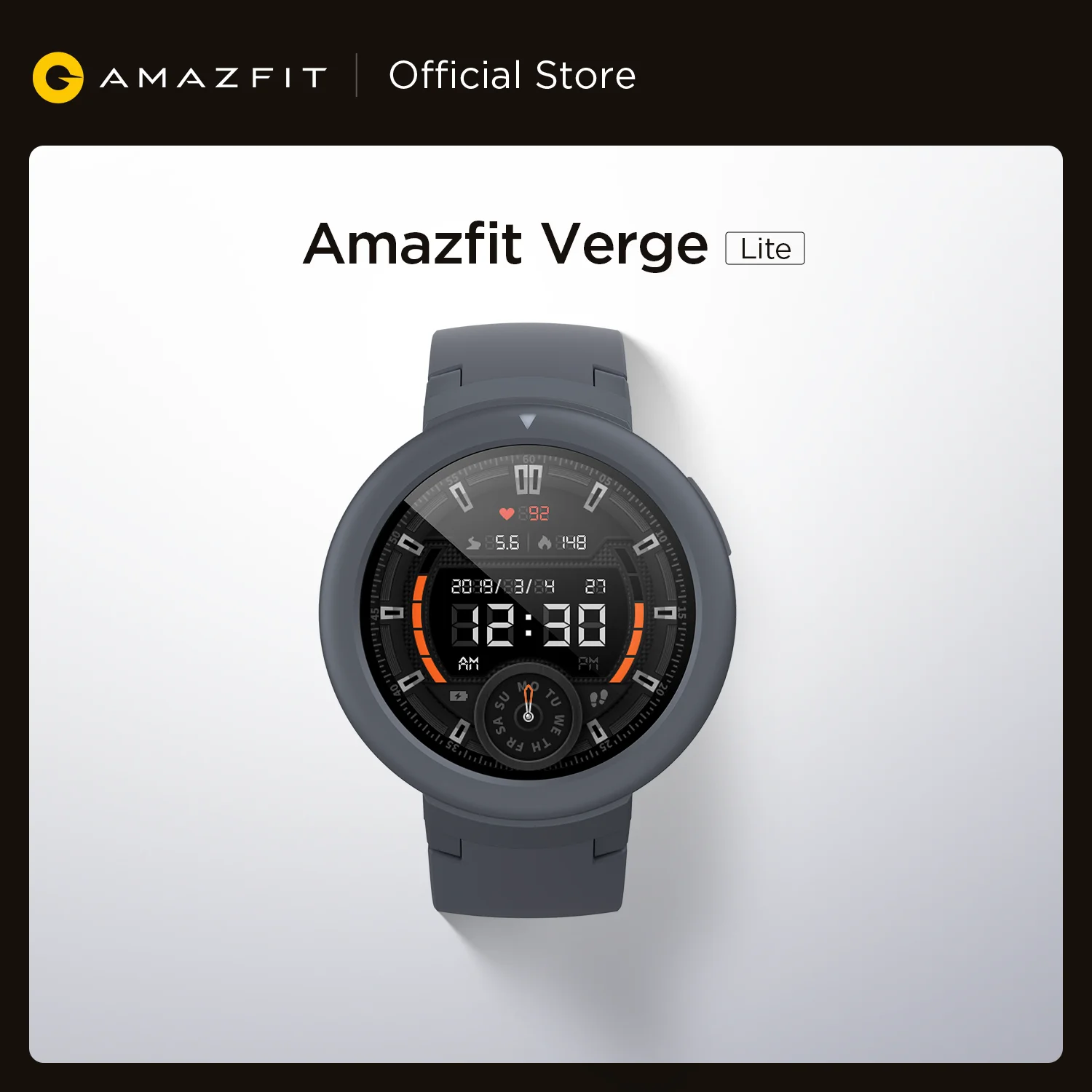 Умные часы Amazfit Verge Lite GPS GLONASS с длительным сроком службы батареи спортивные для