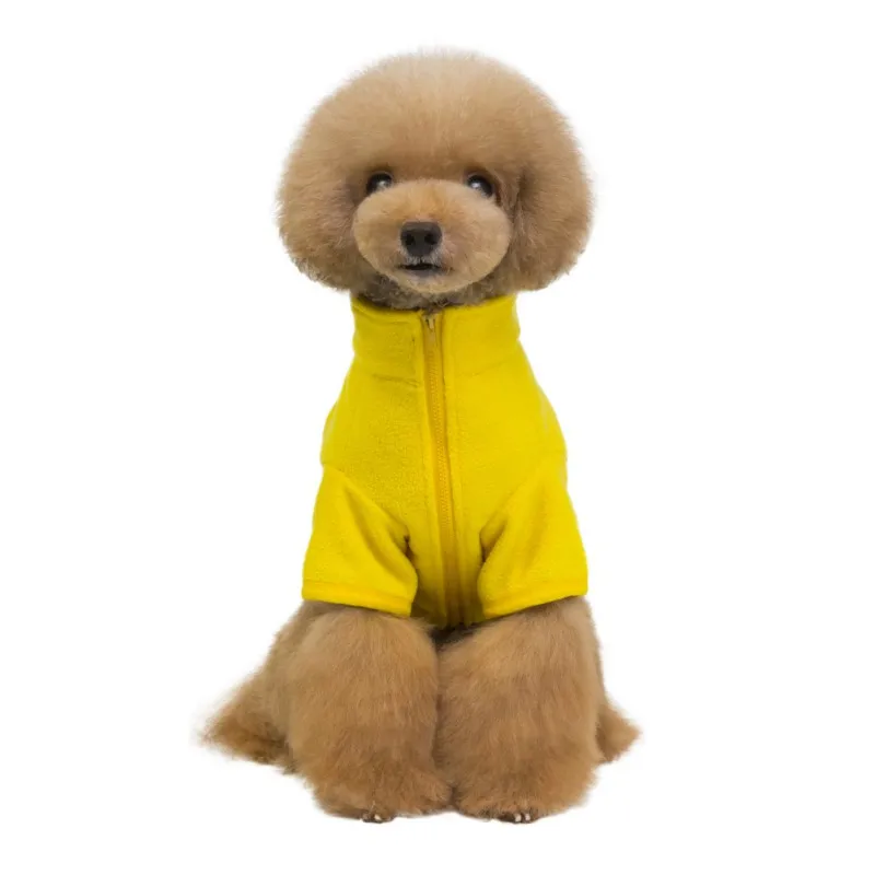 

Solid Dog Winter Autumn Clothes Puppy Vest Jacket Chihuahua Clothing Coat TY 1