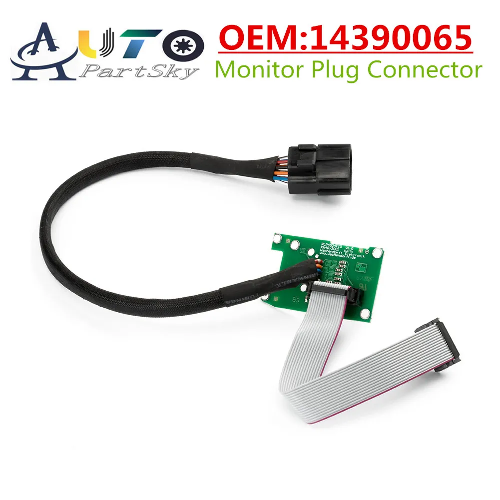 100% тестовый разъем для монитора 14390065 Volvo ECU EC210 EC240 EC290 EC360 запчасти экскаватора