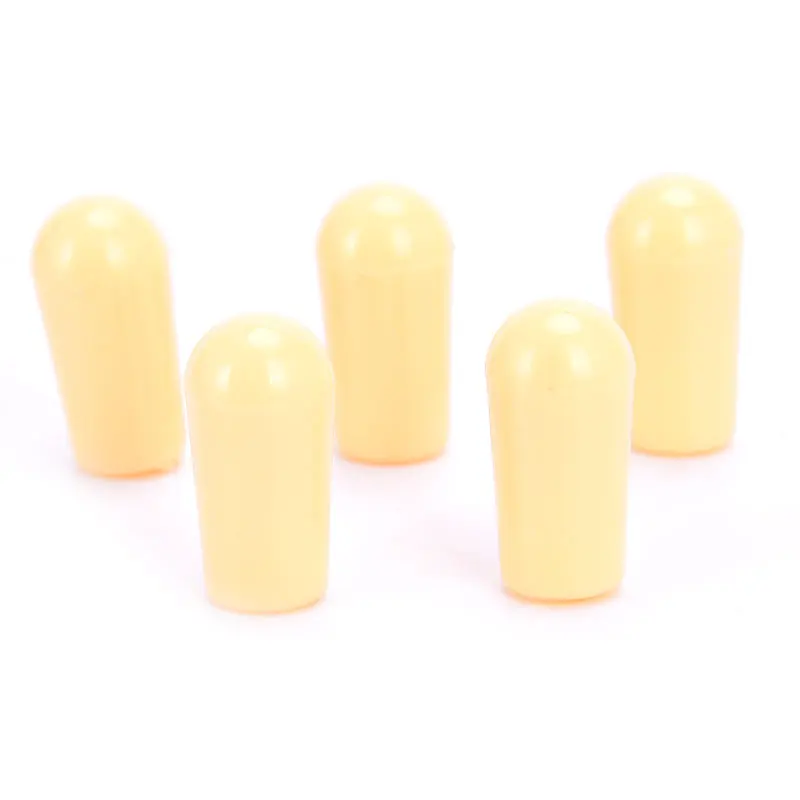 kunststoff 3 weg kippschalter knopf spitze kappe ersatz für elektrische gitarre pickup wahlschalter 5 pcs free global shipping