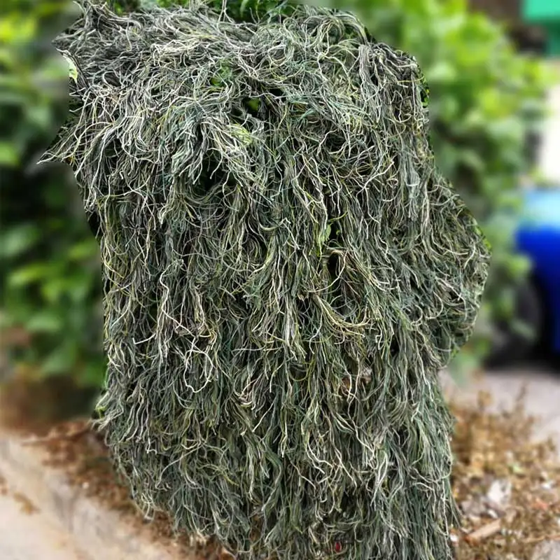 Jungle Открытый 80*90 см Военная джунгли камуфляжная шляпа охотничья Кепка Ghillie костюм шляпа камуфляжная кепка s для снайперской охоты на оленя - Цвет: Jungle