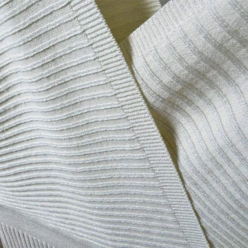 Свитер без спинки для женщин пуловер сексуальное платье плюс размер Полосатое