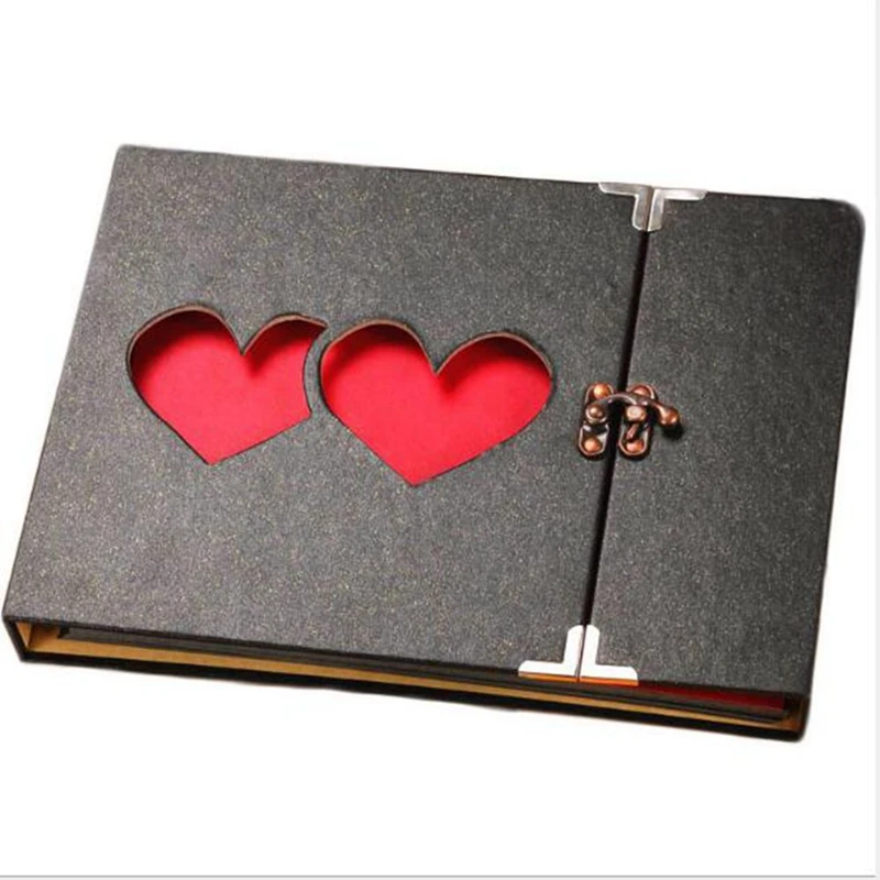 

10-дюймовый фотоальбом Love, 31 пустая Обложка, сделай сам, подарок на свадьбу, фотоальбом для сохранения памяти, ZXX1028