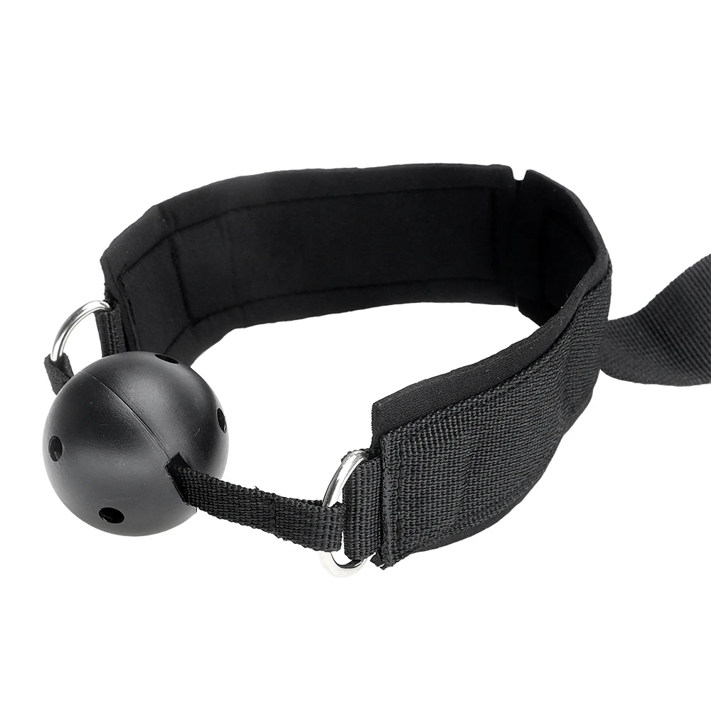 Для пероральной фиксации рта набивные с ручными манжетами рот кляп шар