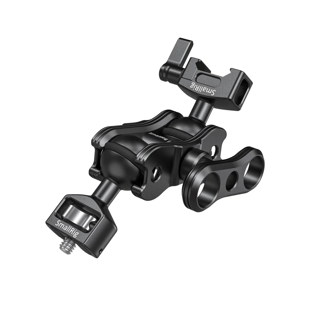 Шарнирная Магическая рукоятка SmallRig с резьбовой головкой 1/" и шаровой головкой NATO с зажимом для монитора-2071