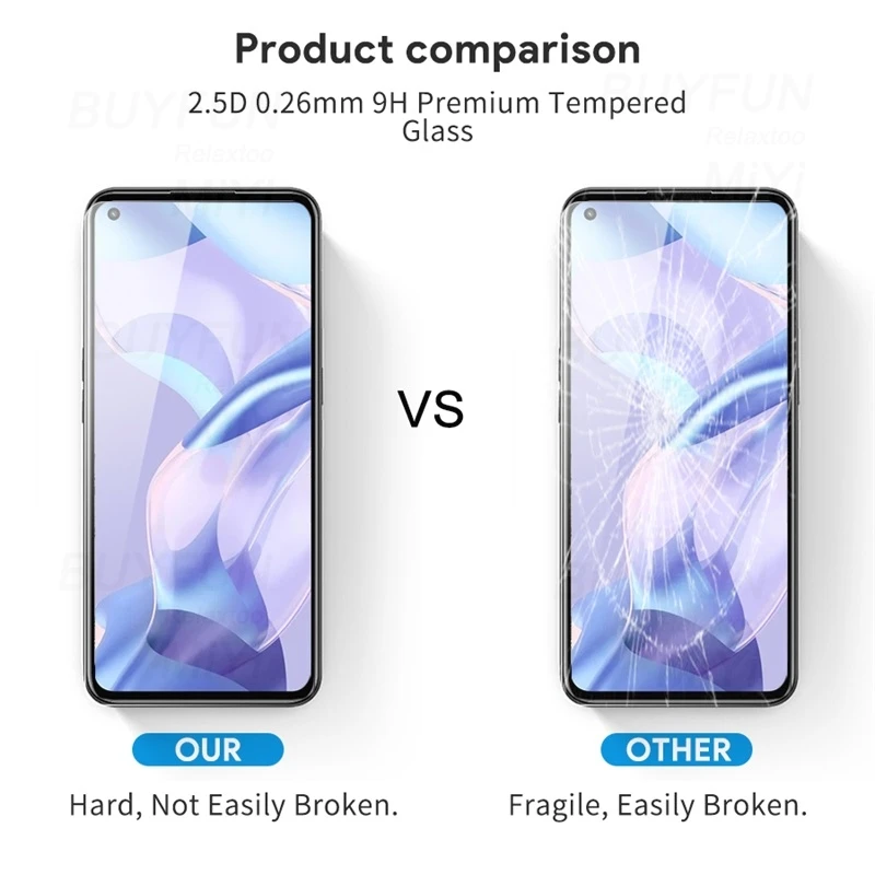 4pcs protective glass for xiaomi mi 11lite safty armor screen protector film xiomi xaomi xiami xiaomy xiaome 11 lite light 5g ne free global shipping