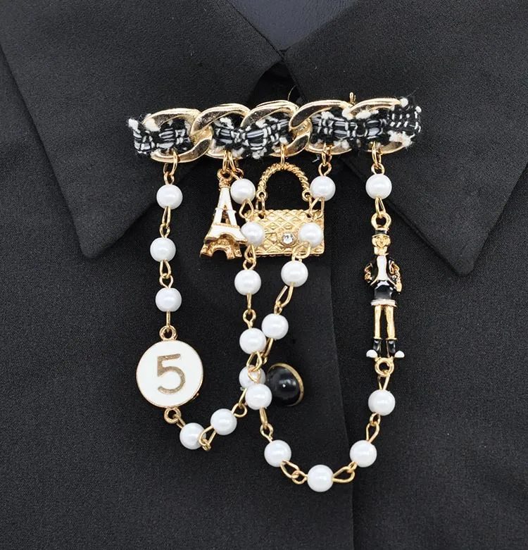 Булавка для лацкана с кисточкой из ткани брошь бант ювелирное изделие роскошная