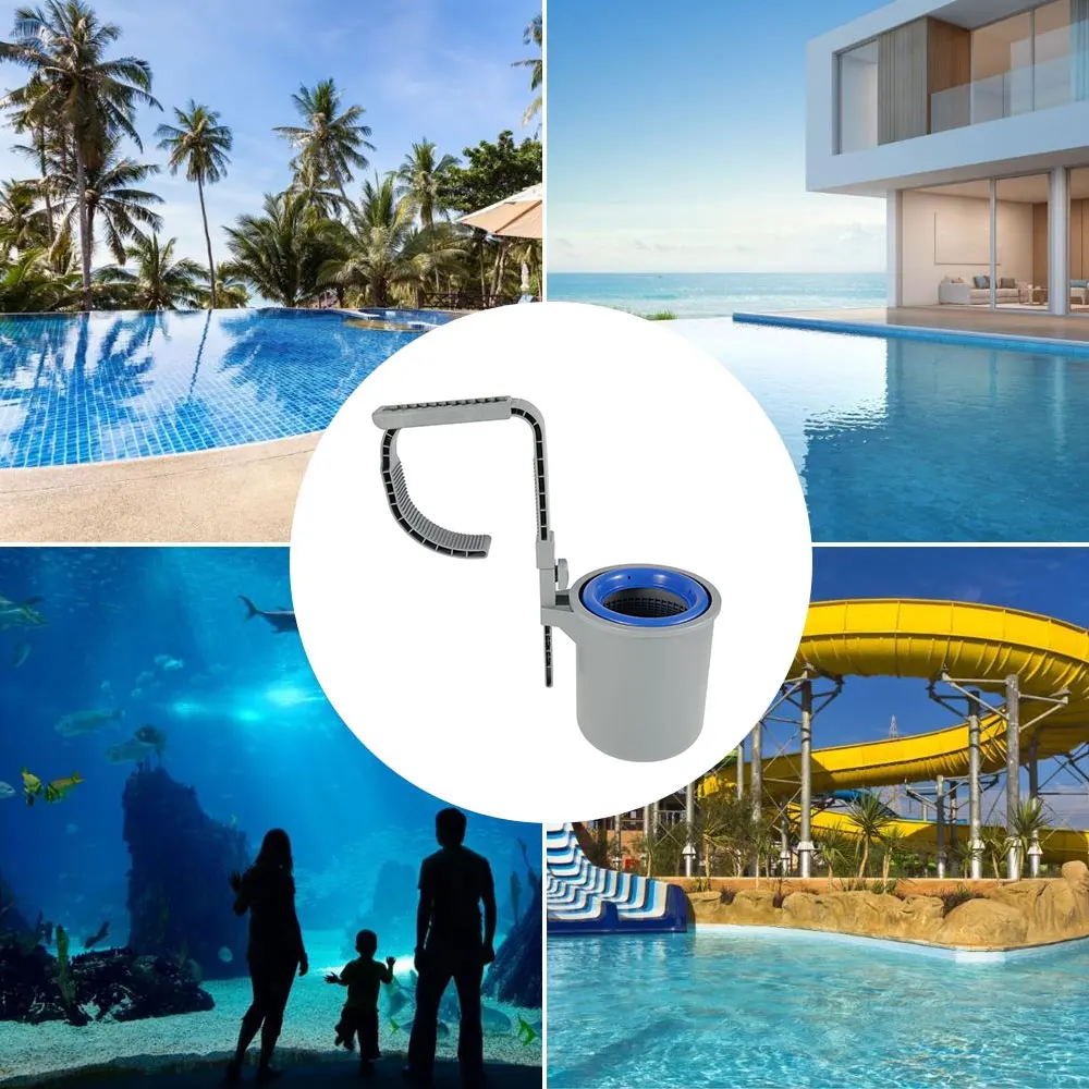 

Pool Automatic Cleaner Skimmer Wall Mount Pond Surface Skimmer for Swimming Pool Cleaning Accessories Pool Vacuum Cleaner