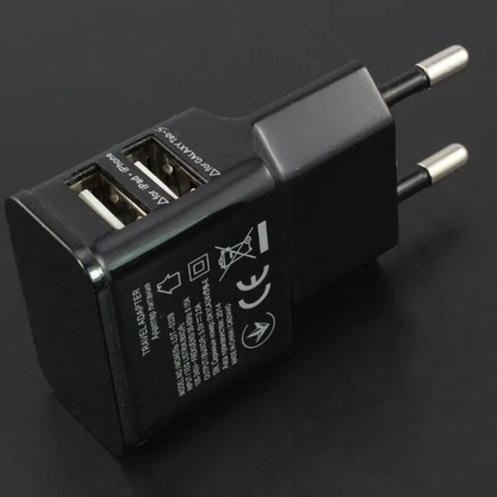 5V 2A Dual USB Универсальное зарядное устройство для мобильного телефона s зарядное устройство для путешествий зарядное устройство для iPhone для Android
