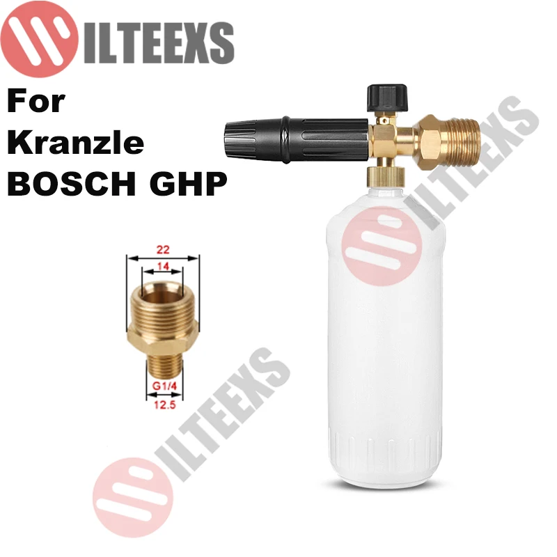 

Foam Lance Foam Generator for Gasoline Professional High Pressure Washer For Kranzle/BOSCH GHP