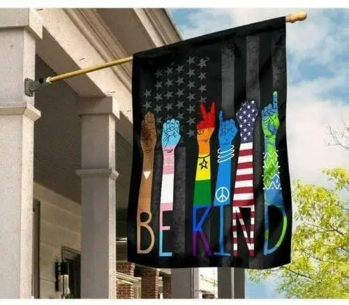 Индивидуальный Садовый флаг july17 ЛГБТ американский домашний и флаг|Флаги баннеры