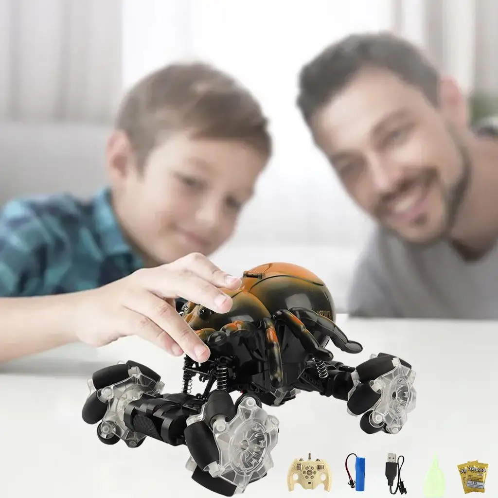 2 4 GHz RC резервуар водяной бомбы-Mecanum шины Демпфирование пружиной 1:18 1/18 грузовик