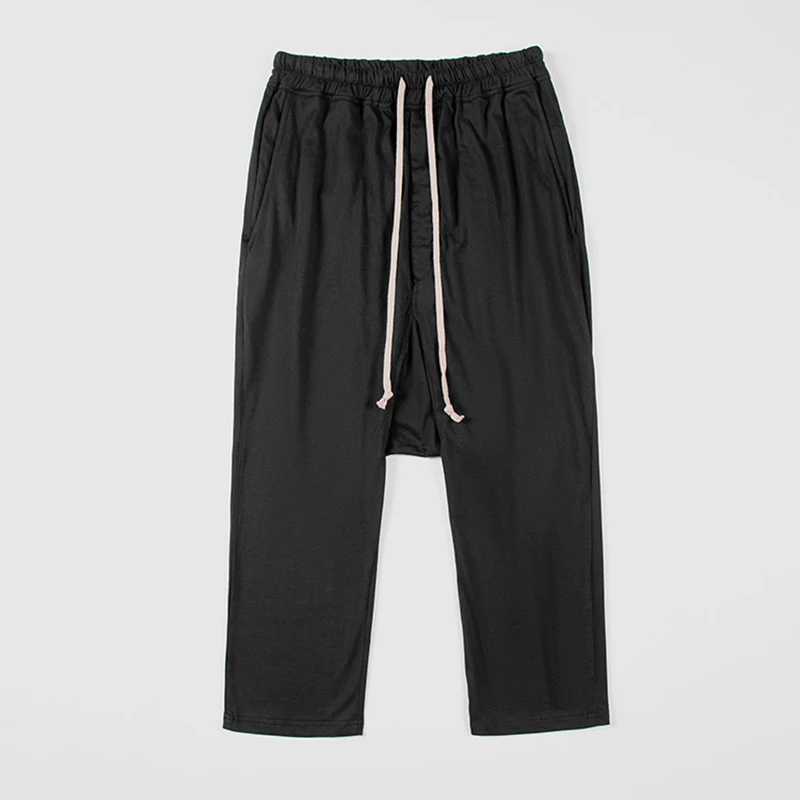 Brand RO 2020ss Solid Color Haren Pants Owens Men Trousers Streetwear Sweatpants Man Pants Men's Clothing