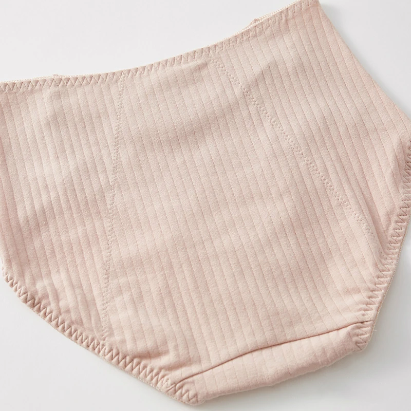 Трусы женские хлопковые с высокой талией защитой от протекания 4 шт./лот | Женская