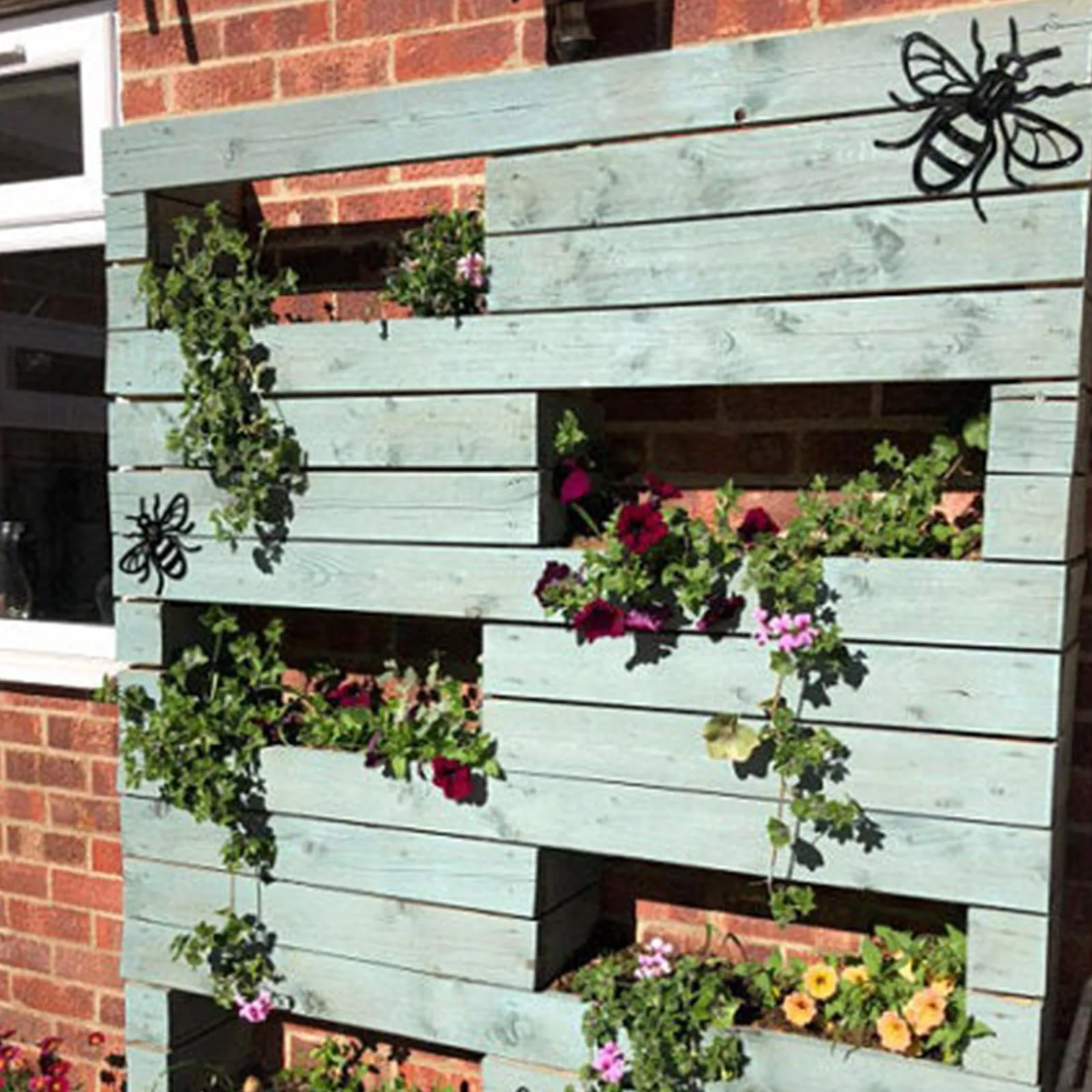 3 шт. набор мультяшных вывесок пчела для сада или внутренней стены акриловые