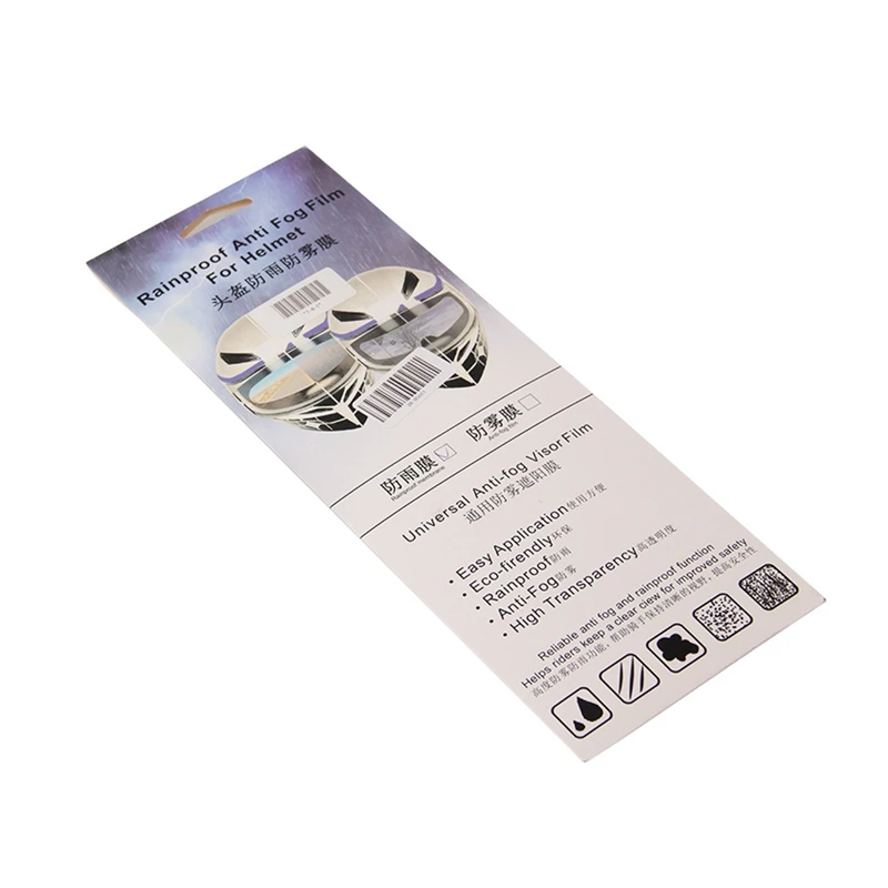 

Motorcycle Helmet Waterproof Rainproof Anti-Fog Len Film Clear Protective Sun Visor Screen Patch Shield for K3 K4 AX8