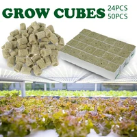 2450 pcs rockwool sheet block propagation cloning seed raising soilless cultivation hydroponic grow cubes rock wool cubes