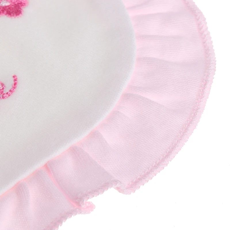

Baby Girl Bibs Princess Pink Style Baby Cotton Bandana Bibs Feeding Saliva Towel