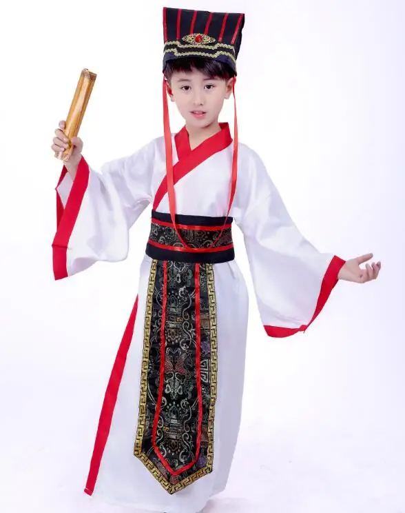 8 видов цветов детский китайский костюм в древнем стиле традиционная династия