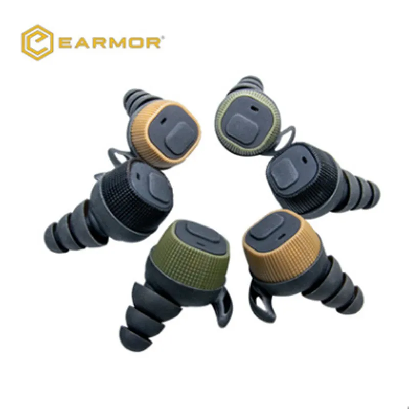 EARMOR M20 MOD3 Electronic Earplugs Headset Anti Noise Ear Plug Canceling for Hunting Silicone Earmuffs Shooting NRR22db | Инструменты
