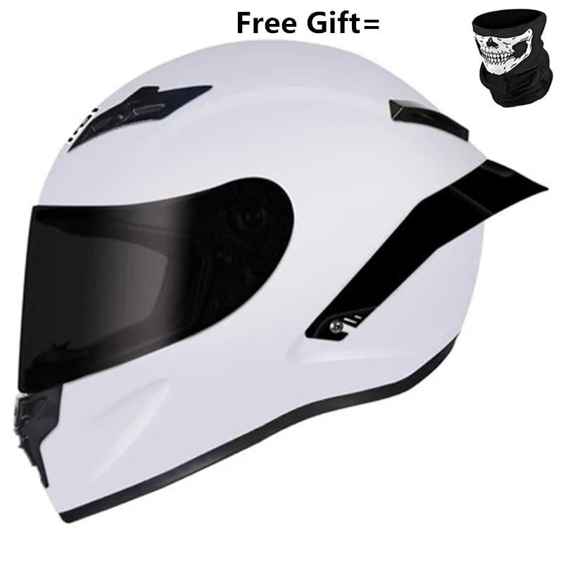 Full Face  Motorcycle Helmet Professional Racing Helmet Kask DOT Rainbow Visor Motocross Off Road Touring S M L XL XXL