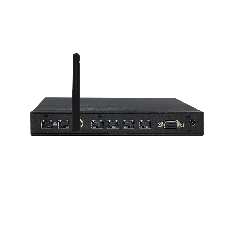 Мини-ПК без вентилятора Celeron J1900 Quad Core 6 гигабит LAN * VGA Pfsense маршрутизатор