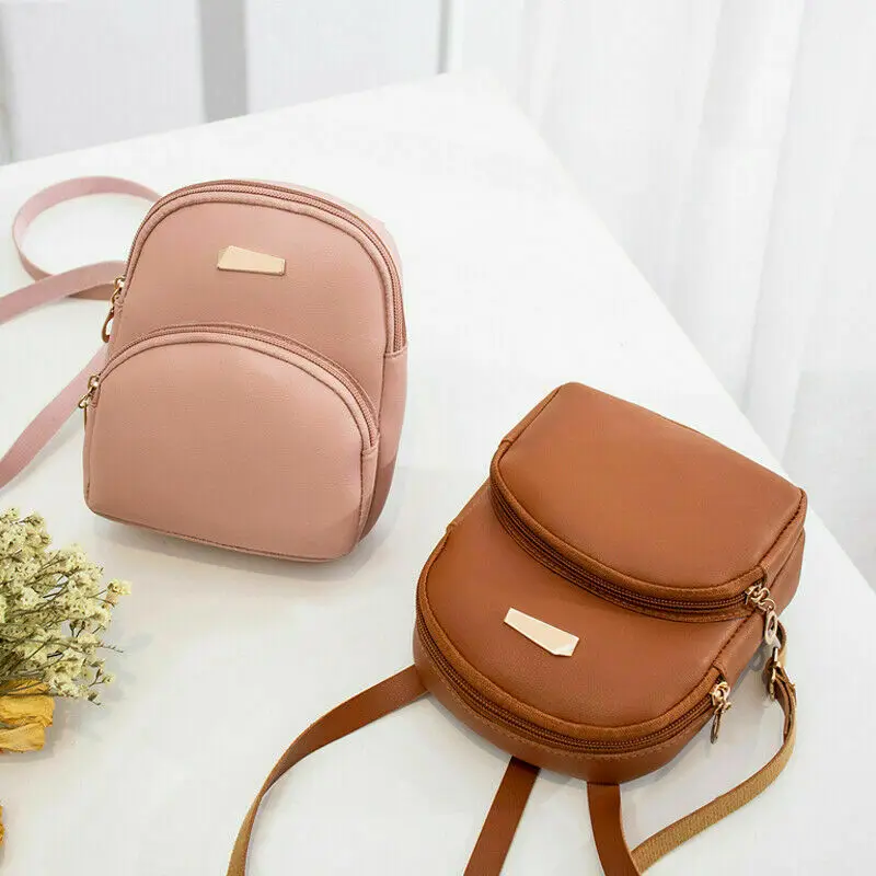 Модные женские мини-сумки рюкзак школьная сумка через плечо кожаная дорожная |