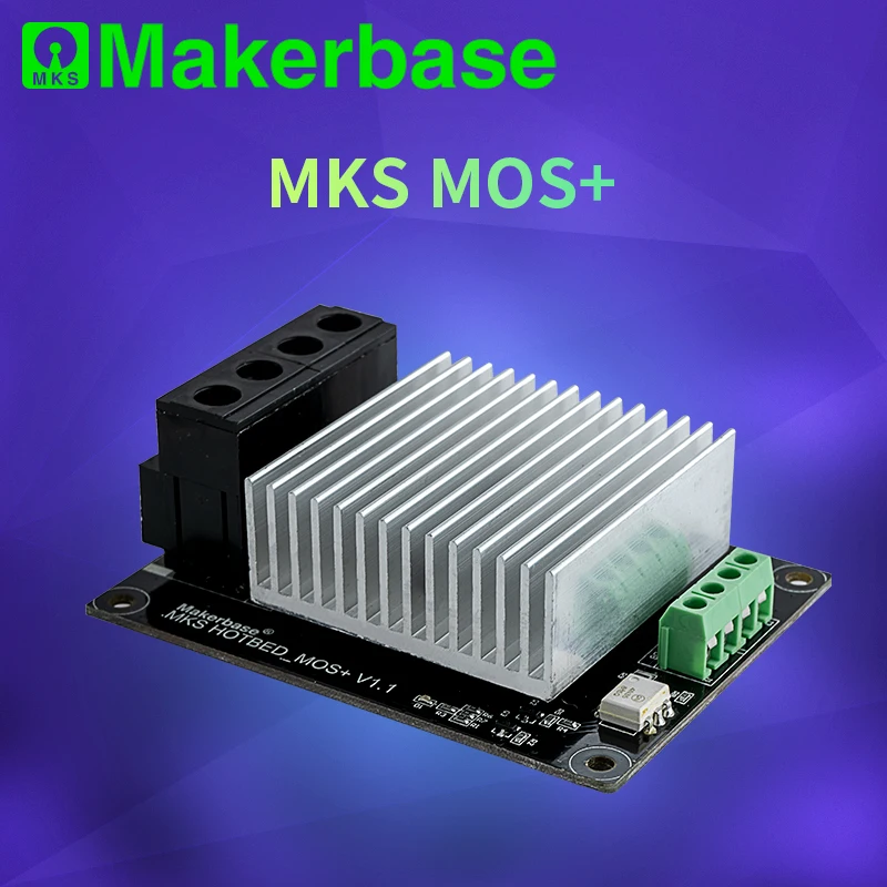 

Makerbase MKS MOS + super large MOS tube 3D printer hot bed heating control above 30A