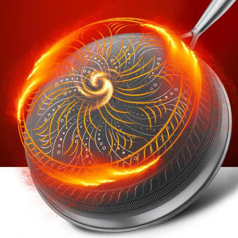 Немецкая кастрюля 304 домашняя Бездымная антипригарная индукционная плита из