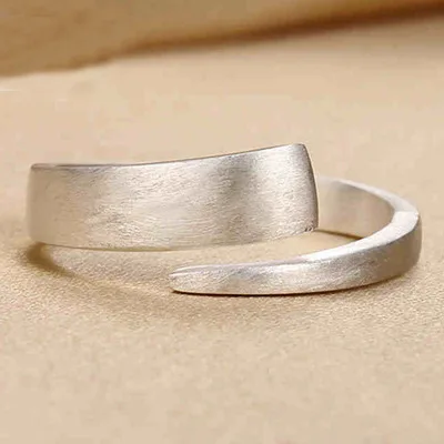 Bijoux 2019 Мода 925 стерлингового серебра большие кольца для женщин девочек ювелирное