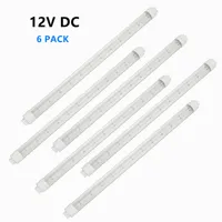 6 PACKS F15T8  DC 12V  18inch/18"Length 7W 6500K T8 LED Replacement Tube Light Automotive RV Marine