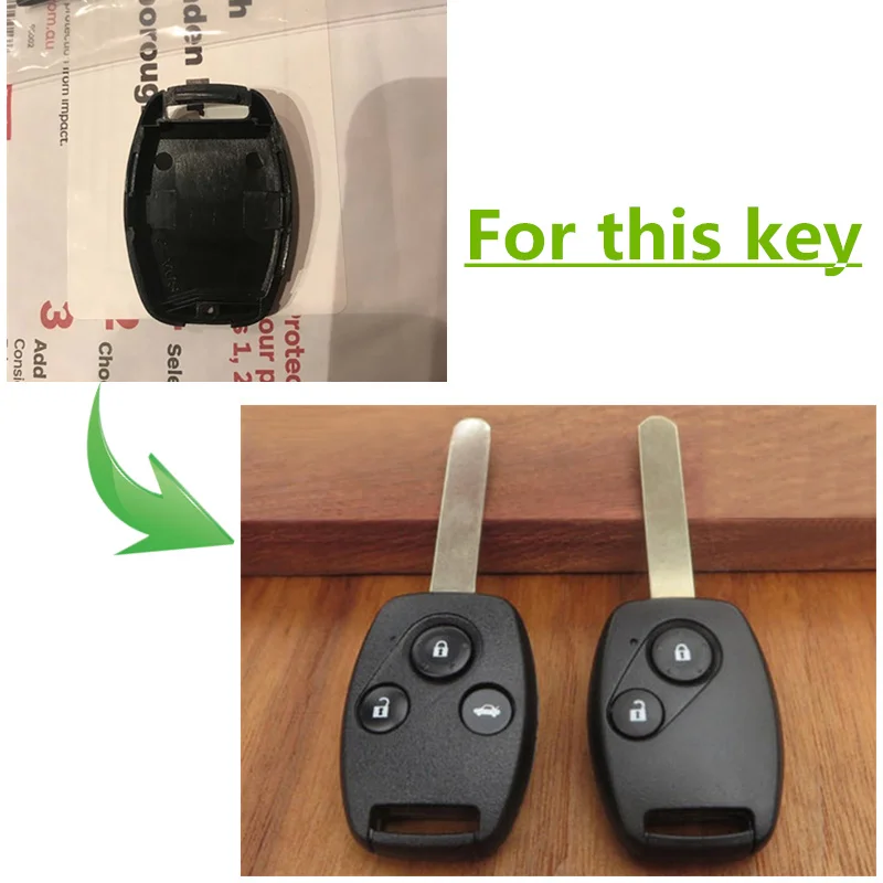 1 шт. крышка для ключей с эмблемой Hondas CIVIC FIT ACCORD FA5 FG2 FB6 CRZ | Автомобили и мотоциклы