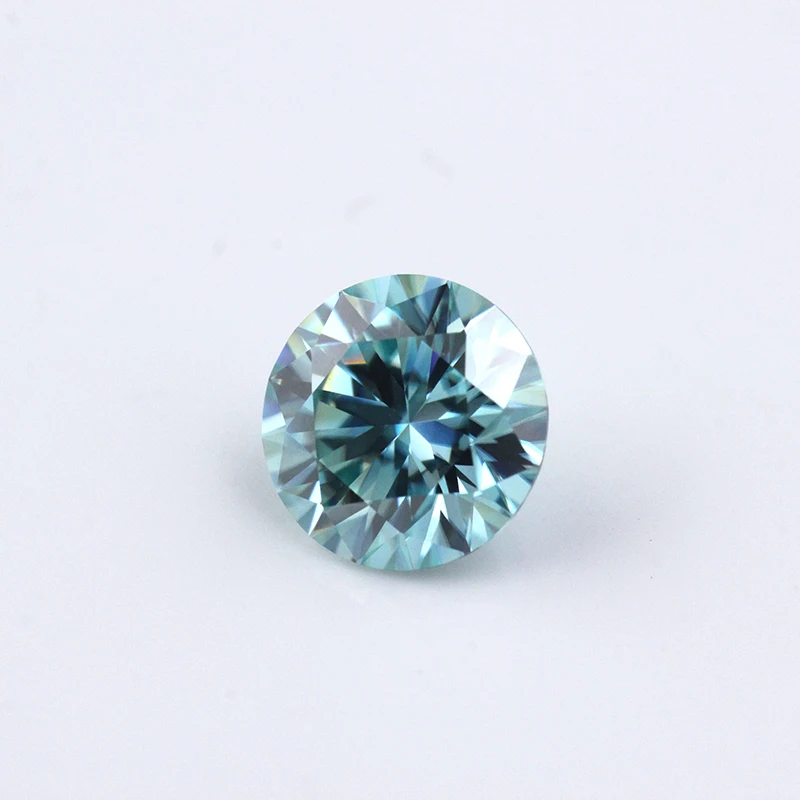 Бриллиантовая огранка 1ct 6cts 6 5 мм 12 VVS1 отличная тестовый положительный свободный