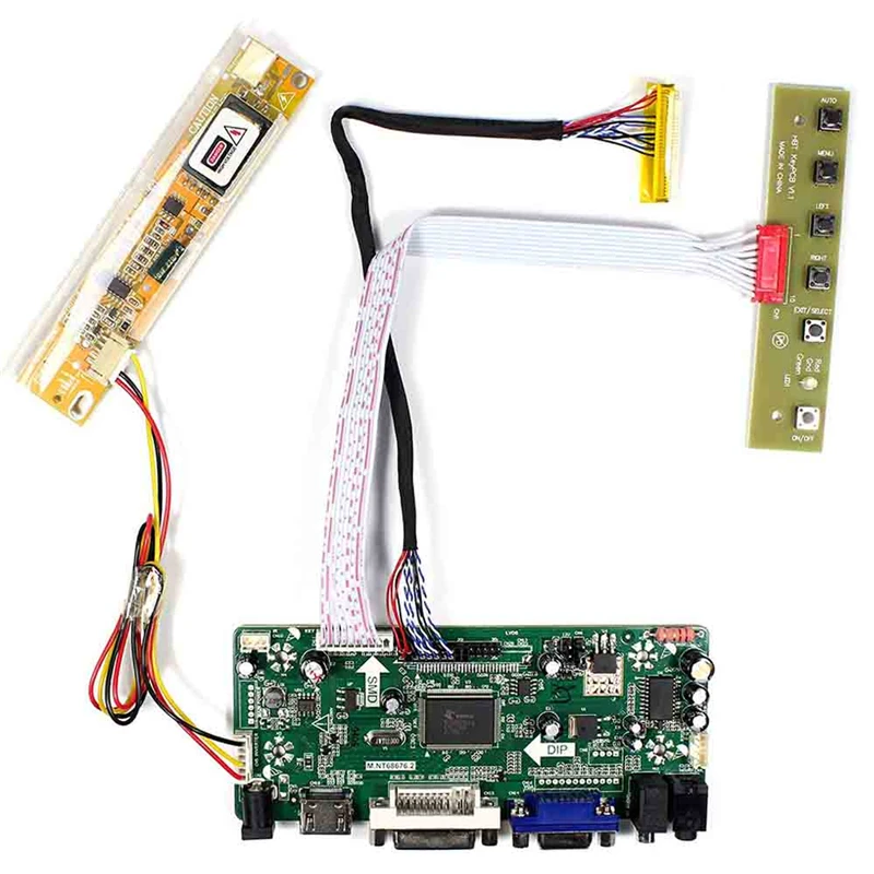Плата контроллера для ЖК дисплея 15 4 'QD15TL04 1280 × 800 DVI + VGA HDMI совместимая плата