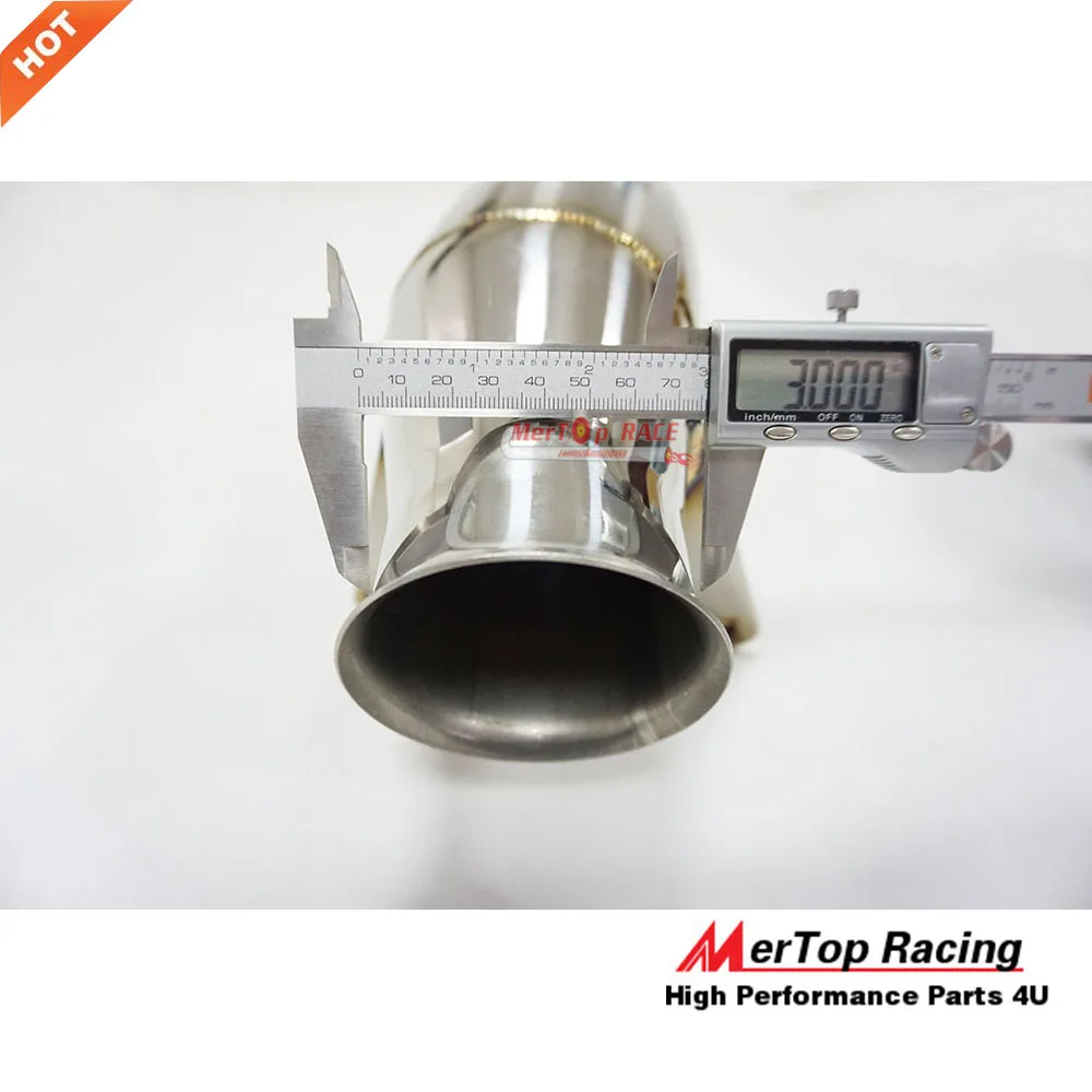 

MTP RACING 4.0'' Stainless Steel Catless Downpipe For N55 F20 F22 F23 F32 F33 F36 135I 335I 435I M235I 2013+