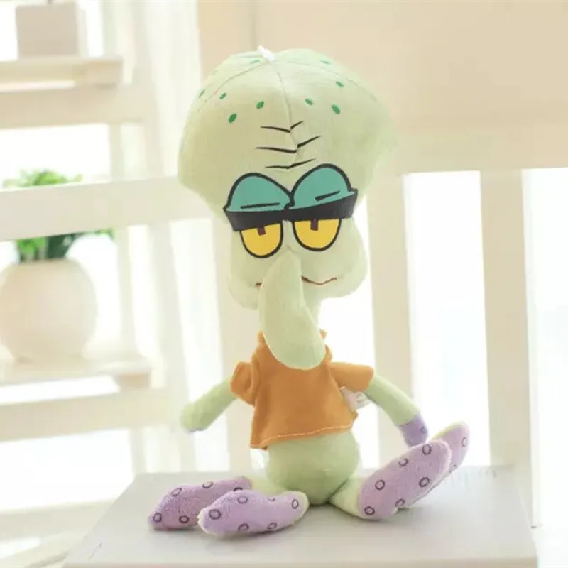 6 Милые Губка Боб Патрик звезда и сквидворд щупальца и Эжен Шелдон и Гари плюшевые игрушки мягкие милые куклы для детей Подарки для девочек - Цвет: 6