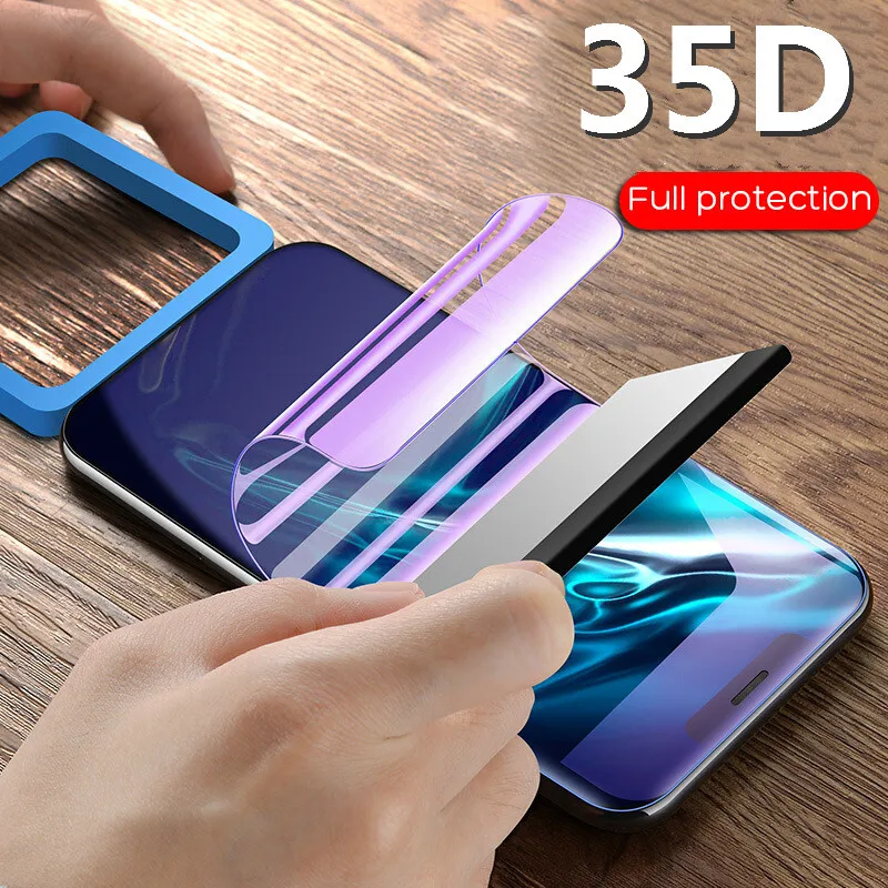 35D Бесплатная доставка гидрогель пленка для samusng S8 S8plus S9 S9plus S10 S10plus протектор
