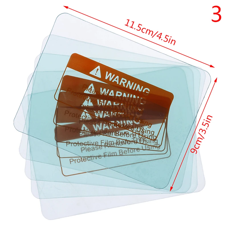 

5 шт., Защитная крышка для сварочного шлема, с автозатемнением