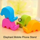 Настольная мини-подставка для телефона, симпатичная настольная подставка в виде слона, пластиковая подставка для мобильного телефона, держатели для планшетов