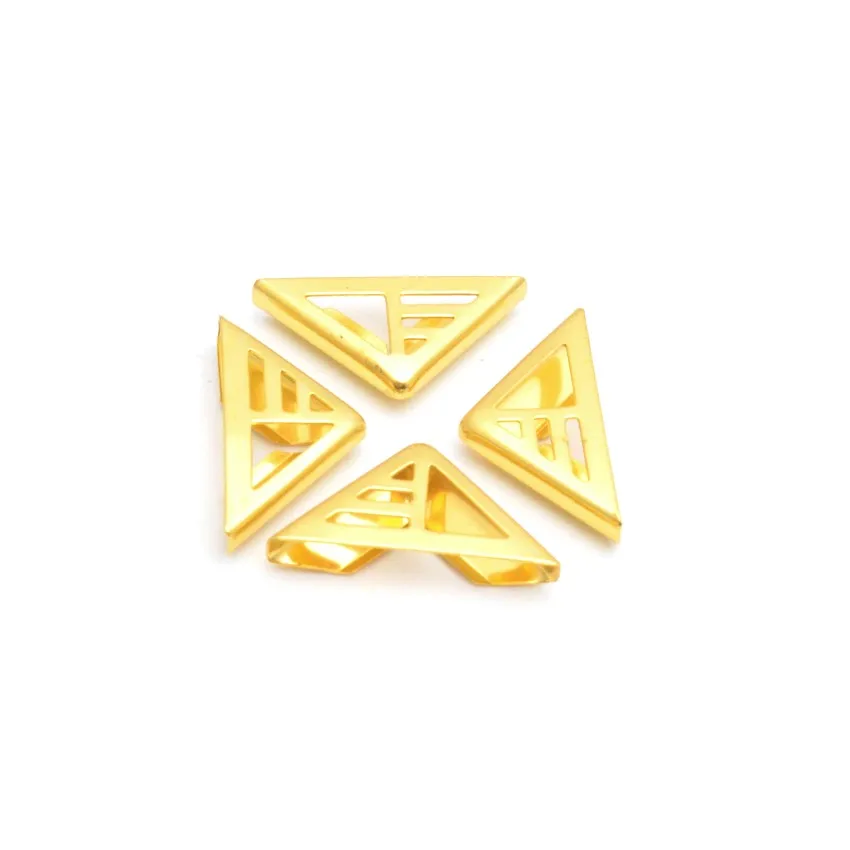 50 шт. Альбомы для скрапбукинга серебристого цвета меню папки Угловые протекторы